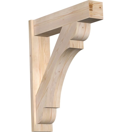 Ekena Millwork Olympic Block Smooth Outlooker, Douglas Fir, 7 1/2"W x 32"D x 38"H OUT08X32X38OLY05SDF